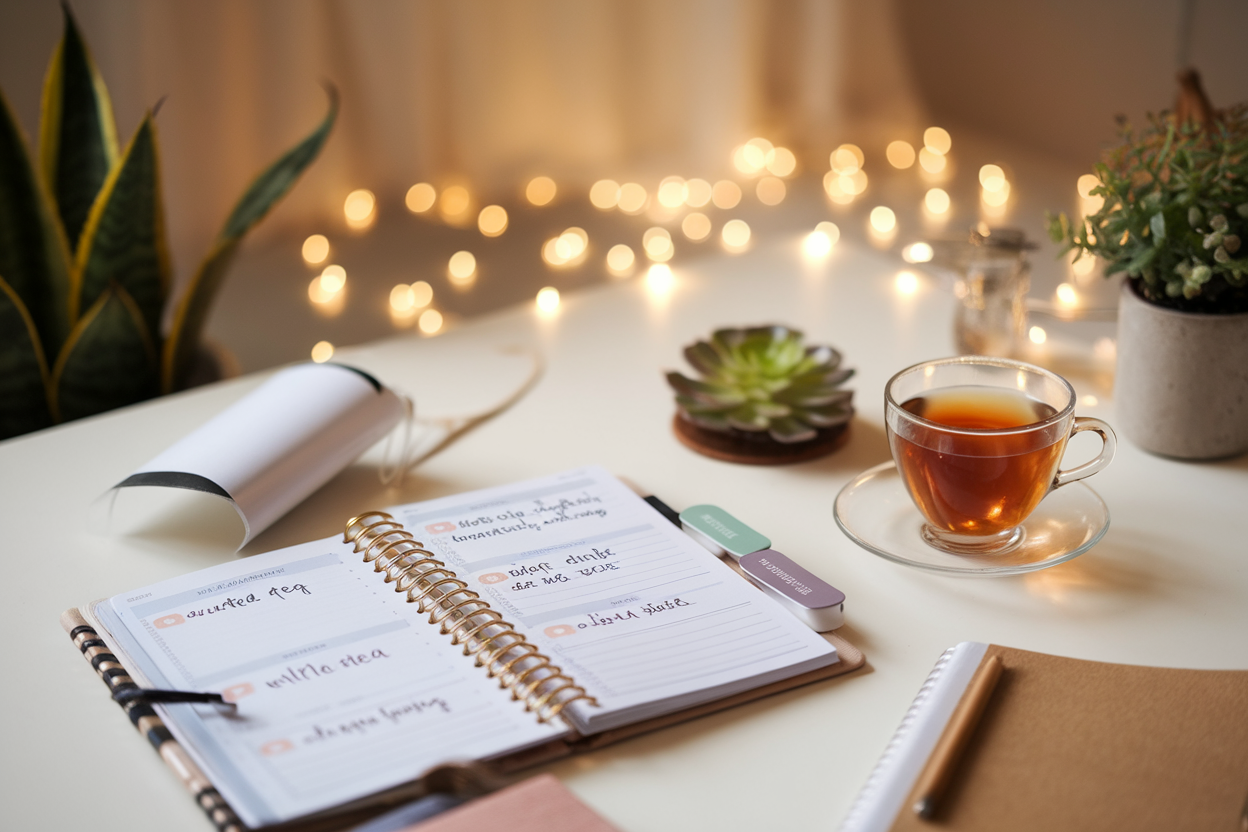 Meilleur Agenda Bien Être : Votre Allié Quotidien Zen Intégrer l'agenda bien-être dans votre routine quotidienne