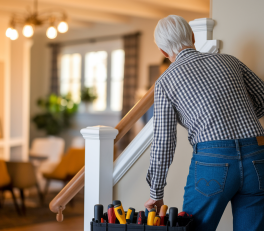 Adapter son logement pour vieillir sereinement : solutions simples de bricolage