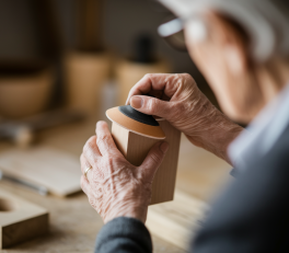 Projets de menuiserie accessibles après 70 ans