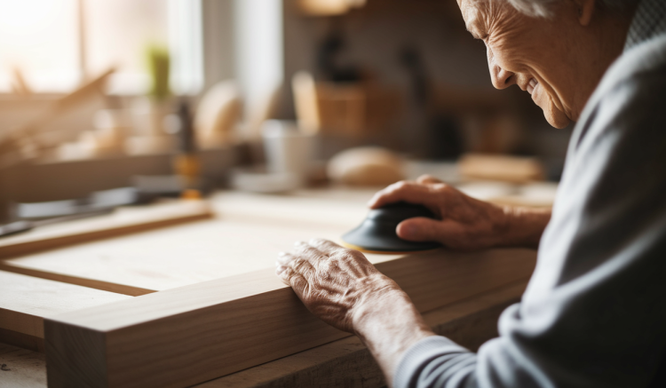 La menuiserie thérapeutique : un loisir bienfaisant après 70 ans